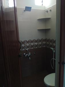Bathroom Image of 1200 Sq.ft 2 BHK Builder Floor for rent in Lalitaddripura Mysore for Rs. 15000