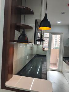 Kitchen Image of 2500 Sq.ft 4 BHK Apartment / Flat for rent in Rishita Manhattan, Gomti Nagar Lucknow for Rs. 52000