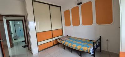 Bedroom Image of 1800 Sq.ft 3 BHK Apartment / Flat for rent in Habitat Eden Height, Hoodi Bengaluru for Rs. 75000