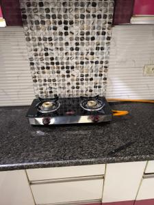 Kitchen Image of 650 Sq.ft 1 BHK Builder Floor for rent in Indirapuram Ghaziabad for Rs. 21000