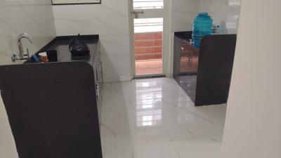 Kitchen Image of 850 Sq.ft 2 BHK Apartment / Flat for rent in Maithili Square, Kiwale Pune for Rs. 18000
