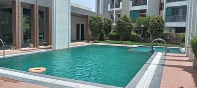 Swimming Pool Image of 1340 Sq.ft 2 BHK Apartment / Flat for rent in Kalp Pavitra, New Gotri Vadodara for Rs. 18000