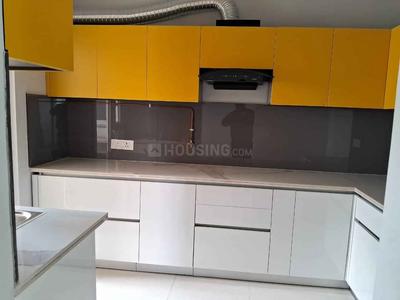 Kitchen Image of 2144 Sq.ft 3 BHK Apartment / Flat for rent in Eldeco Accolade, Sector 2 Sohna for Rs. 45000