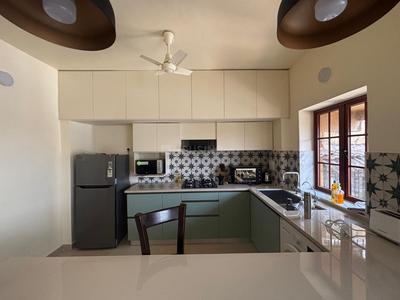 Kitchen Image of 1076 Sq.ft 2 BHK Apartment / Flat for rent in Panjim Goa for Rs. 75000