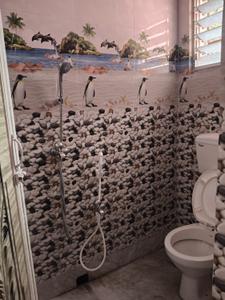 Bathroom Image of 1200 Sq.ft 3 BHK Apartment / Flat for sale in Kaikhali Kolkata for Rs. 6000000