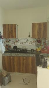 Kitchen Image of 550 Sq.ft 1.5 BHK Independent House for rent in Sector 20 Noida for Rs. 20000