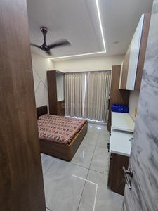 Bedroom Image of 1300 Sq.ft 3 BHK Apartment / Flat for rent in Vaishnodevi Kingston, Pal Gam Surat for Rs. 52000