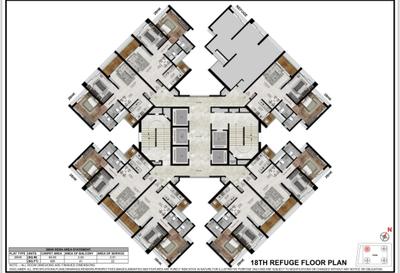 Image of 1200 Sq.ft 2 BHK Apartment / Flat for sale in Aurum Q Islands R6, Ghansoli, Navi Mumbai for Rs. 21000000