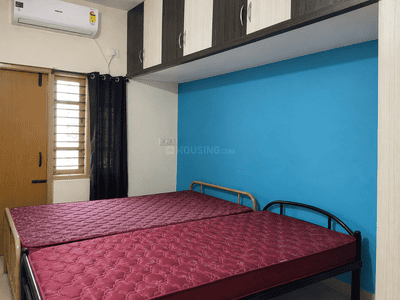 Bedroom Image of 1500 Sq.ft 3 BHK Independent House for rent in Doddakannelli Bengaluru for Rs. 52000