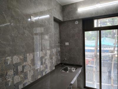 Kitchen Image of 600 Sq.ft 1 BHK Apartment / Flat for sale in Thane West Thane for Rs. 12600000