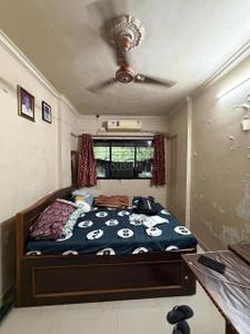 Bedroom Image of 560 Sq.ft 1 BHK Apartment / Flat for rent in Kanti Shrushti Tower, Parel Mumbai for Rs. 50000