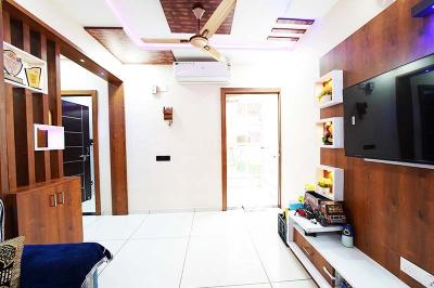 Hall Image of 1125 Sq.ft 2 BHK Apartment / Flat for sale in Rajvi Elegance, Nikol Ahmedabad for Rs. 6000000
