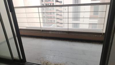 Balcony Image of 2202 Sq.ft 3 BHK Apartment / Flat for rent in Shafalya Veritas, Sola Ahmedabad for Rs. 35000