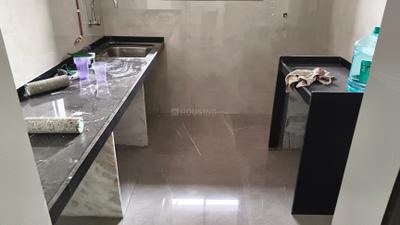Kitchen Image of 490 Sq.ft 1 BHK Apartment / Flat for rent in Borivali West Mumbai for Rs. 37000