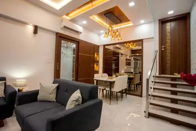 Hall Image of 1700 Sq.ft 3 BHK Apartment / Flat for sale in Vashi Navi Mumbai for Rs. 45000000