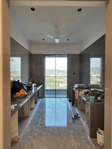 Kitchen Image of 1450 Sq.ft 3 BHK Apartment / Flat for rent in Goodwill Wisteria, Vashi Navi Mumbai for Rs. 130000