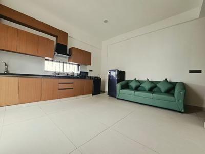 Bedroom Image of 750 Sq.ft 1 BHK Apartment / Flat for rent in Domlur Layout Bengaluru for Rs. 48000