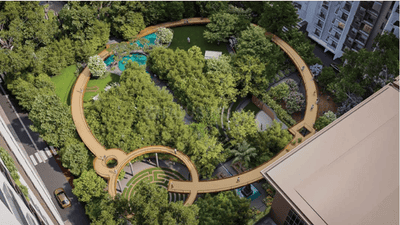 Image of 1115 Sq.ft 2 BHK Apartment / Flat for sale in Kohinoor Central Park, Maan, Pune for Rs. 9800000