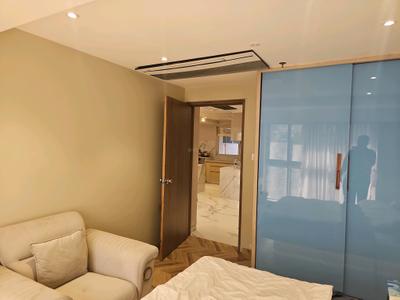 Bedroom Image of 1200 Sq.ft 3 BHK Apartment / Flat for sale in Akruti Kalaya Tower, Prabhadevi Mumbai for Rs. 60000000