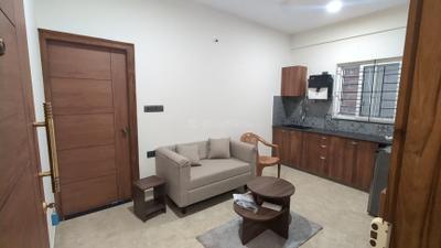 Living Room Image of 500 Sq.ft 1 BHK Builder Floor for rent in BTM Layout Bengaluru for Rs. 35000