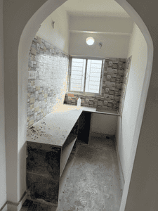 Kitchen Image of 927 Sq.ft 2 BHK Apartment / Flat for sale in Airport Gate No 2 Kolkata for Rs. 3522000