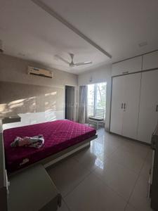 Bedroom Image of 2000 Sq.ft 3 BHK Apartment / Flat for rent in Nilamber Bellissimo, Bhayli Vadodara for Rs. 55000