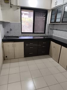 Kitchen Image of 1100 Sq.ft 3 BHK Apartment / Flat for rent in Sagar Garden, Mulund West Mumbai for Rs. 59000