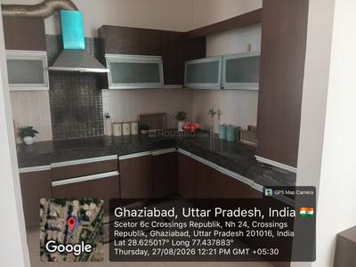 Kitchen Image of 1685 Sq.ft 3 BHK Apartment / Flat for sale in Exotica Eastern Court, Crossings Republik Ghaziabad for Rs. 11700000