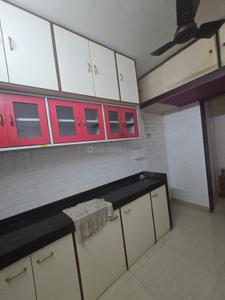 Kitchen Image of 550 Sq.ft 1 BHK Apartment / Flat for rent in Kandivali East Mumbai for Rs. 32000