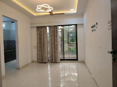 Living Room Image of 708 Sq.ft 1 BHK Apartment / Flat for rent in Omkara Pride, Taloja Navi Mumbai for Rs. 13000