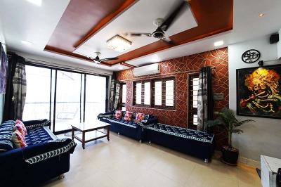 Hall Image of 1512 Sq.ft 3 BHK Apartment / Flat for sale in Ghatlodiya Ahmedabad for Rs. 9000000