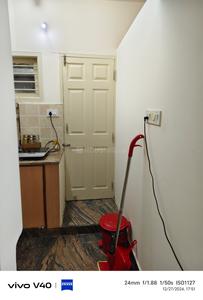 Kitchen Image of 800 Sq.ft 2 BHK Apartment / Flat for rent in Halasuru Bengaluru for Rs. 30000