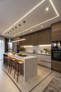 Kitchen Image of 739 Sq.ft 2 BHK Apartment / Flat for sale in Runwal Gardens City Cluster 6 Tower 6 To 9, Dombivli East Thane for Rs. 6850000