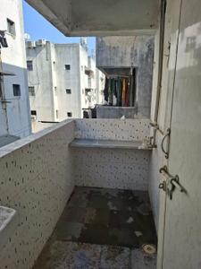 Balcony Image of 600 Sq.ft 1 BHK Apartment / Flat for rent in Vejalpur Ahmedabad for Rs. 14000