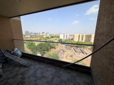 Balcony Image of 2500 Sq.ft 3 BHK Apartment / Flat for rent in Vinayak Courtyard , PDPU Road Gandhinagar for Rs. 40000
