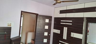 Bedroom Image of 1000 Sq.ft 2 BHK Duplex for rent in Adajan Surat for Rs. 16500