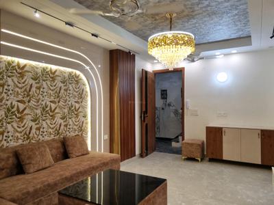 Living Room Image of 1350 Sq.ft 4 BHK Apartment / Flat for sale in Saarthi Lavish Homes by Saarthi Builders, Sector 15 Dwarka New Delhi for Rs. 12300000