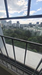 Balcony Image of 460 Sq.ft 1 BHK Apartment / Flat for rent in Kumar Parc Residences, Hadapsar Pune for Rs. 24000