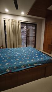 Bedroom Image of 2300 Sq.ft 3 BHK Apartment / Flat for rent in Pal Surat for Rs. 48000