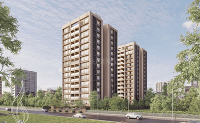 Image of 2250 Sq.ft 3 BHK Apartment / Flat for sale in Vaishno Devi Circle, Ahmedabad for Rs. 12200000