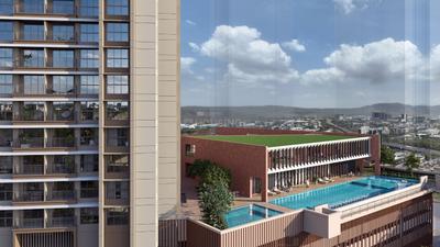 Image of 1377 Sq.ft 3 BHK Apartment / Flat for sale in Tata Orbis Phase 1, Ghansoli, Navi Mumbai for Rs. 26500000