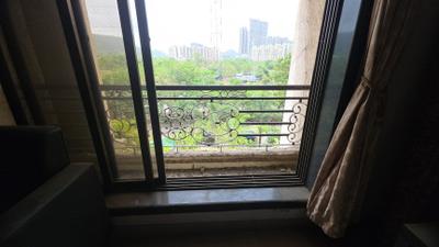 Balcony Image of 1240 Sq.ft 2 BHK Apartment / Flat for sale in Paradise Sai Jewels, Kharghar Navi Mumbai for Rs. 12500000