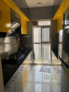 Kitchen Image of 500 Sq.ft 1 BHK Apartment / Flat for rent in Lodha Upper Thane, Bhiwandi Thane for Rs. 20000