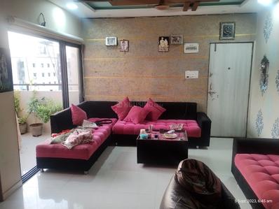 Hall Image of 1000 Sq.ft 3 BHK Apartment / Flat for sale in Gota Ahmedabad for Rs. 5800000