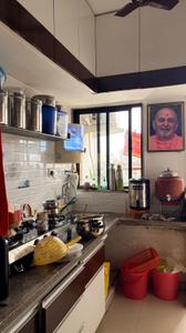 Kitchen Image of 855 Sq.ft 1 BHK Apartment / Flat for sale in Swastik Palace, Chandlodia Ahmedabad for Rs. 3800000