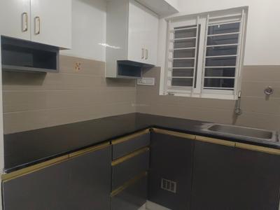Kitchen Image of 950 Sq.ft 2 BHK Builder Floor for rent in Thanisandra Bengaluru for Rs. 23000