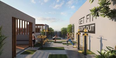 Balcony Image of 1000 Sq.ft 2 BHK Apartment / Flat for sale in Ram Foresta, Kondhwa Pune for Rs. 8000000