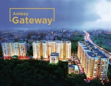 Image of 1850 Sq.ft 3 BHK Apartment / Flat for sale in Ambey Gateway, Chinar Park, Kolkata for Rs. 30000000