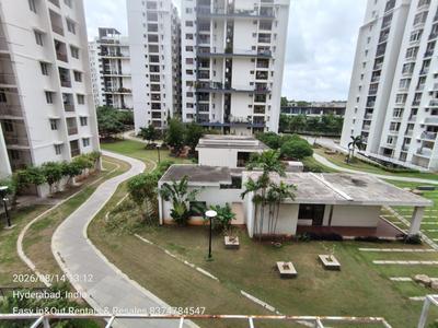Image of 2025 Sq.ft 3 BHK Apartment / Flat for rent in Hill County Apartment, Nizampet, Hyderabad for Rs. 40000