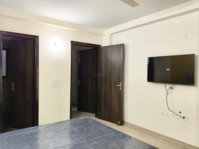 Bedroom Image of 1450 Sq.ft 2 BHK Builder Floor for rent in Sector 52A Gurgaon for Rs. 65000